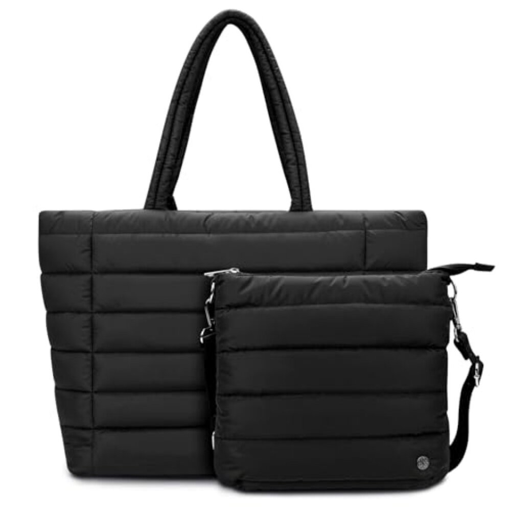 Puffy Quilted Tote Bag for‎ Women